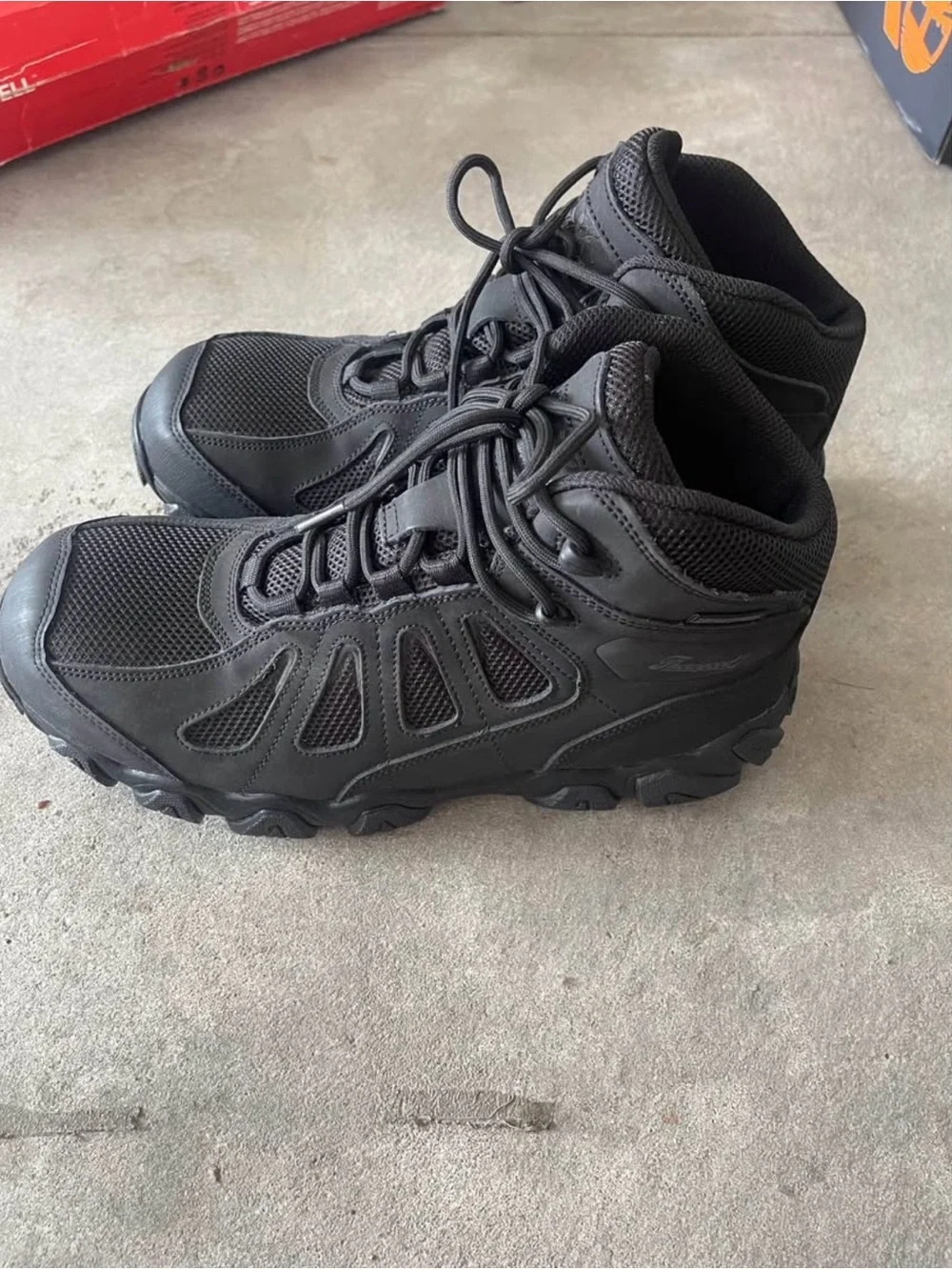thorogood all black